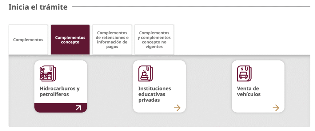 complemento CFDI combustibles 2026 en México